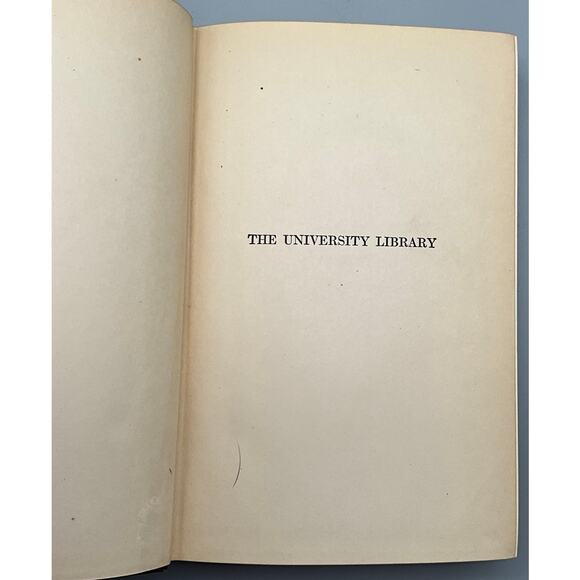 The University Library Hardback Vol. XIX Copyright 1926 John Huston Finley LLD - Picture 4 of 8